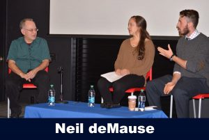 Neil deMause at the Beyond the Field speaker series in 2016