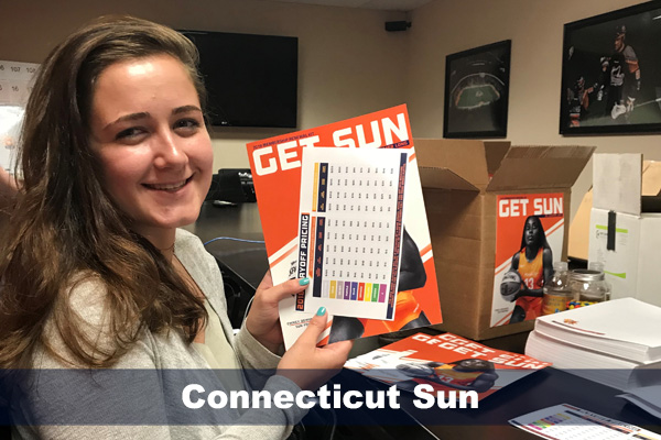Mary J during her CT Sun internship